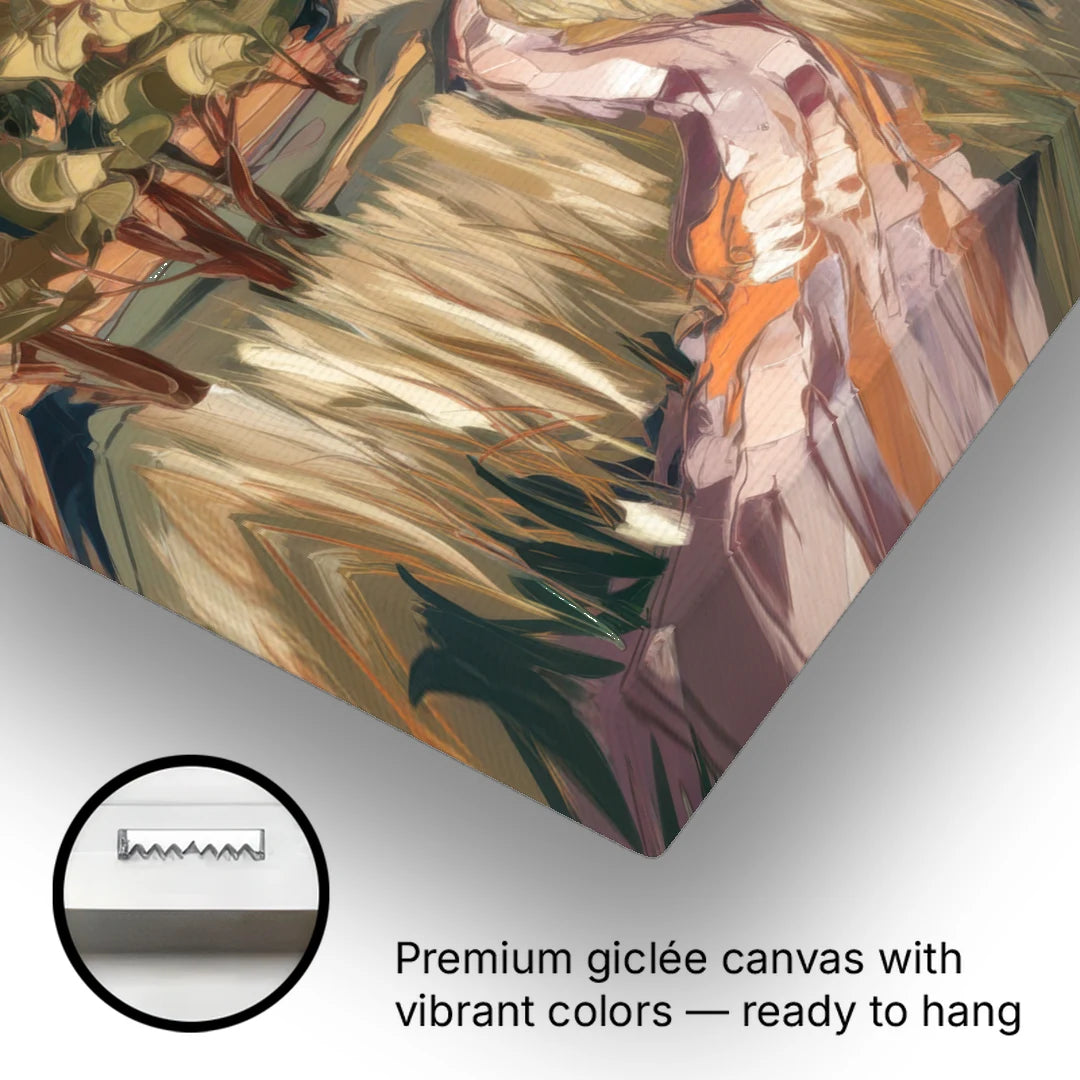 Plano Nature Trails - Canvas Wall Art - Gallery Wrap Corner