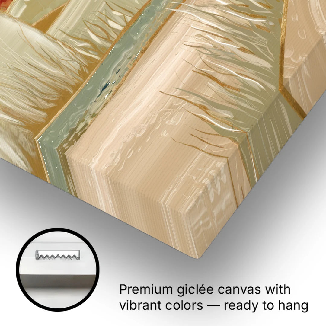 Plano Suburban Charm - Canvas Wall Art - Gallery Wrap Corner