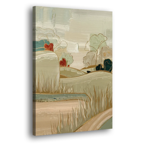 Plano Suburban Charm - Canvas Wall Art