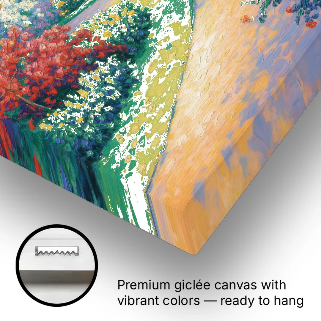 Planten un Blomen Bliss - Canvas Wall Art - Gallery Wrap Corner