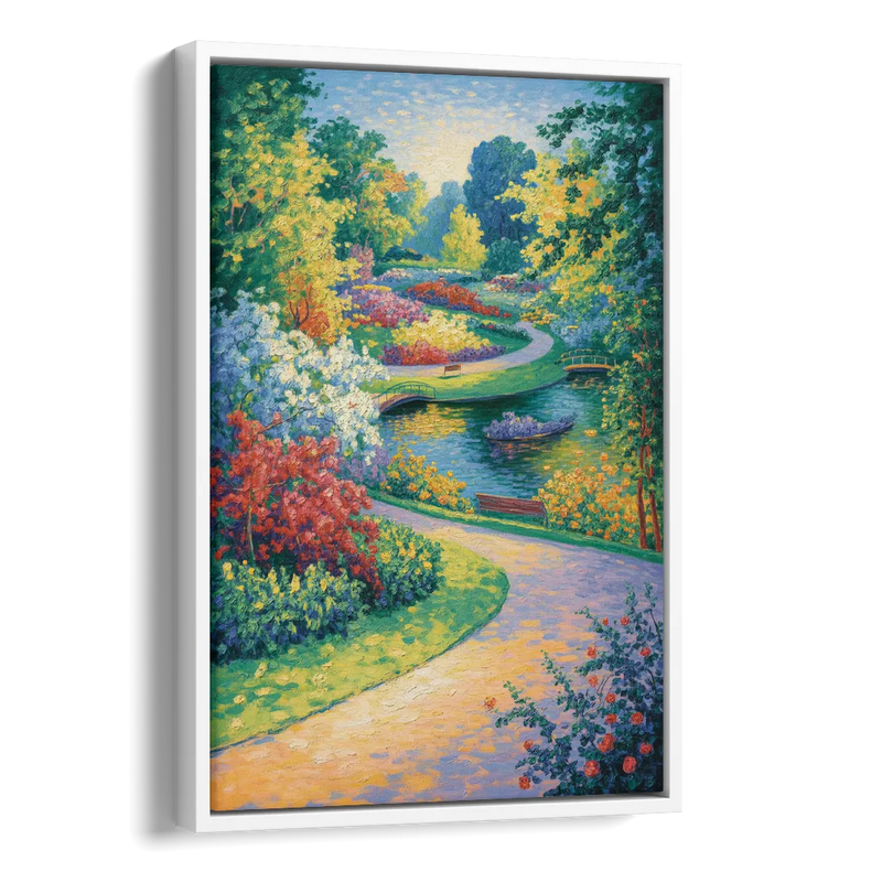 Planten un Blomen Bliss Side - White Canvas Wall Art
