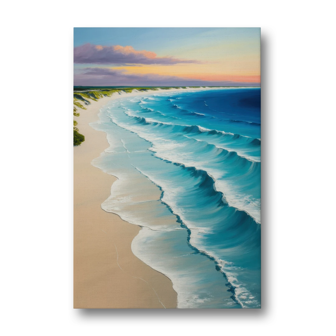 Playa Delfines Overlook - Canvas Wall Art - Front