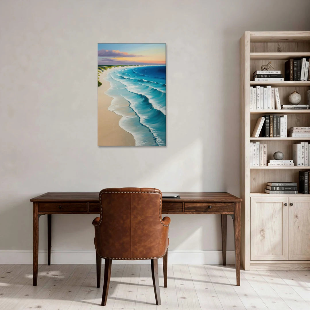 Playa Delfines Overlook - Canvas Wall Art - Office - 24x36