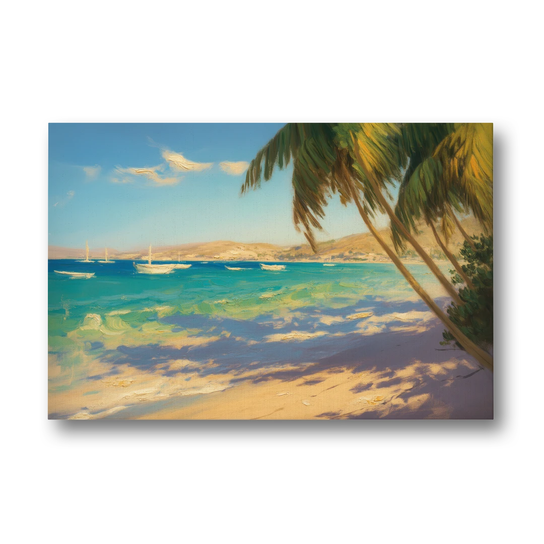 Playa El Coromuel Shore - Canvas Wall Art - Front