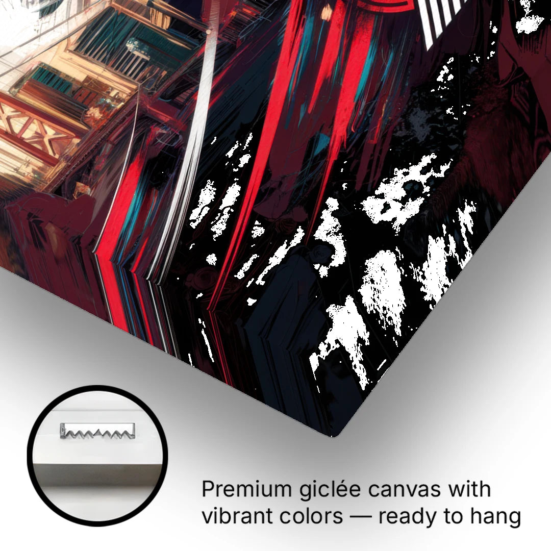 Portland Trail Blazers Fans - Canvas Wall Art - Gallery Wrap Corner