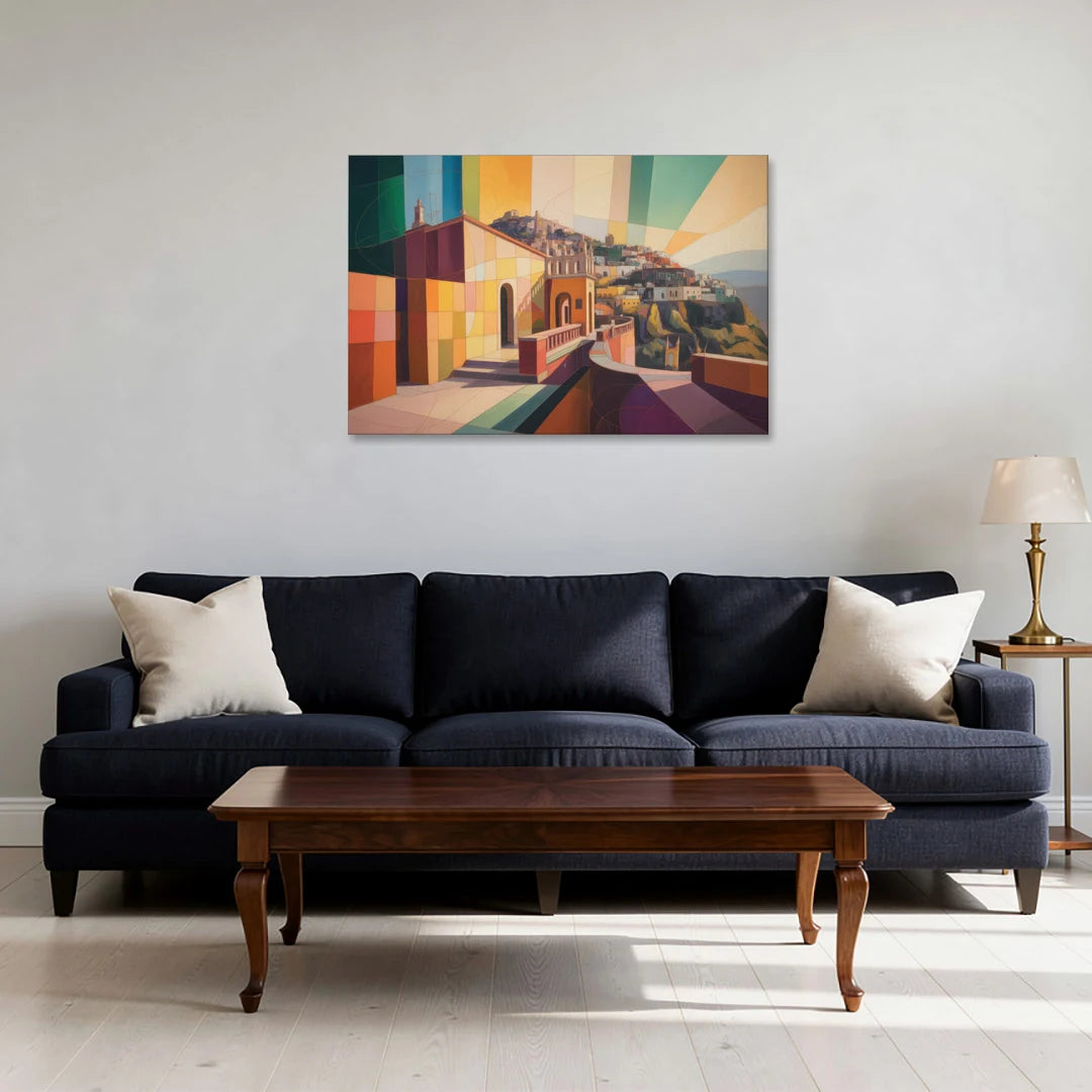 Pípila Overlook - Canvas Wall Art - Sofa - 36x24