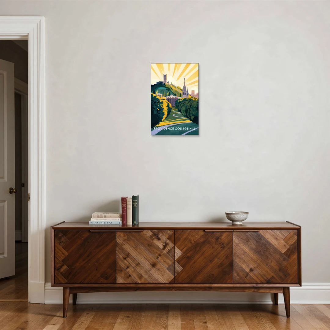 Providence College Hill View - Canvas Wall Art - Coffee Table - 16x24