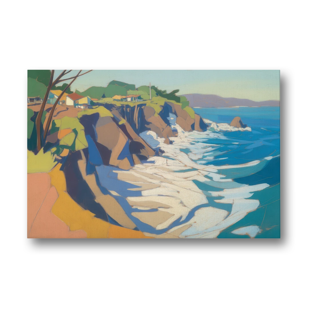 Punta Sayulita Cliffs - Canvas Wall Art - Front