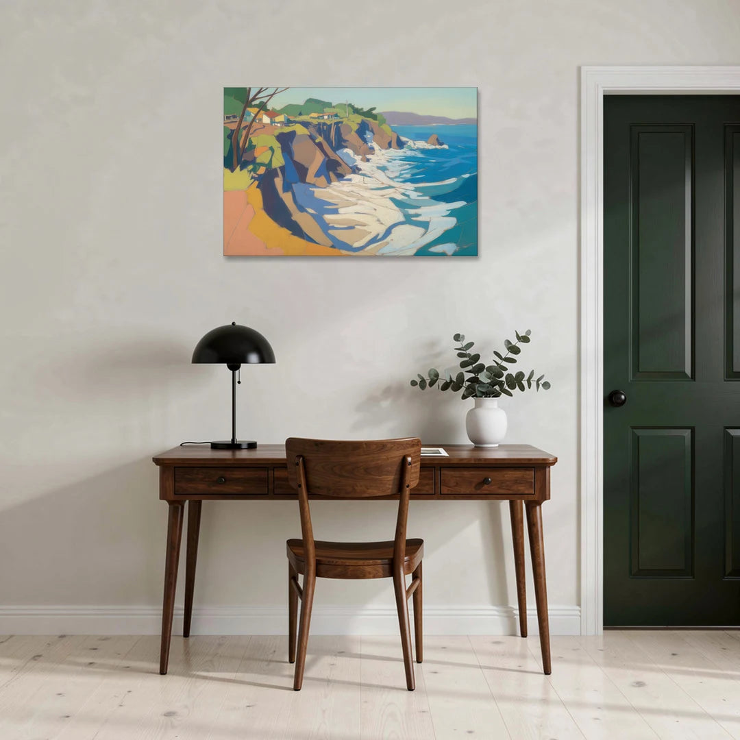Punta Sayulita Cliffs - Canvas Wall Art - Office - 36x24