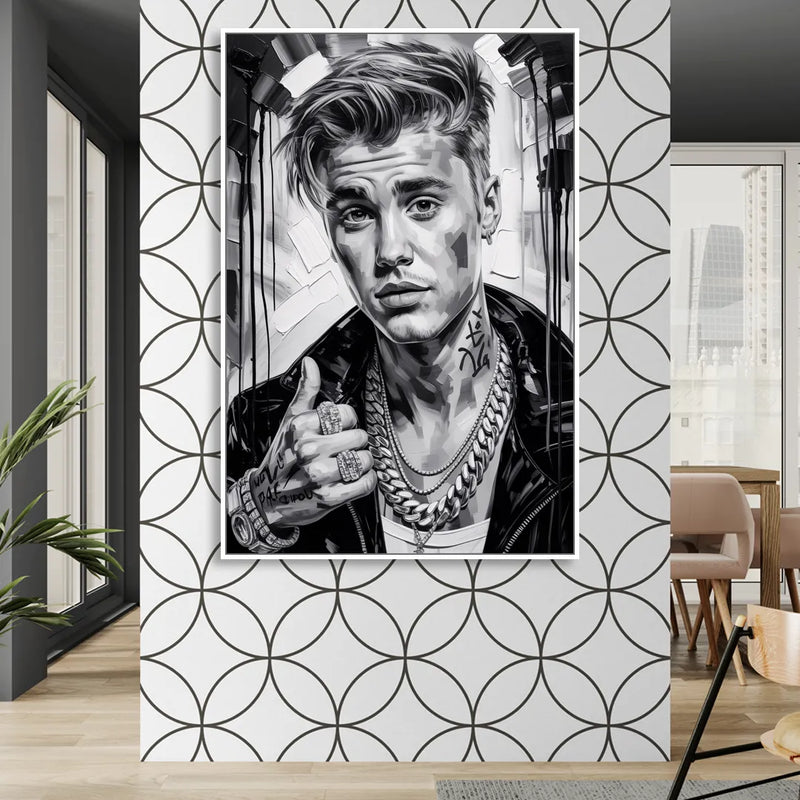 Purpose 3.0 Sitting Room - White Canvas Wall Art