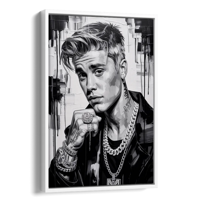 Purpose Side - White Canvas Wall Art