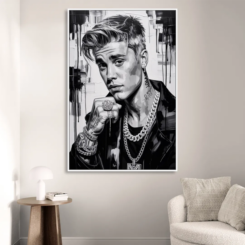 Purpose Sitting Room - White Canvas Wall Art