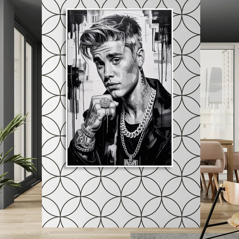 Purpose Living Room - White Canvas Wall Art