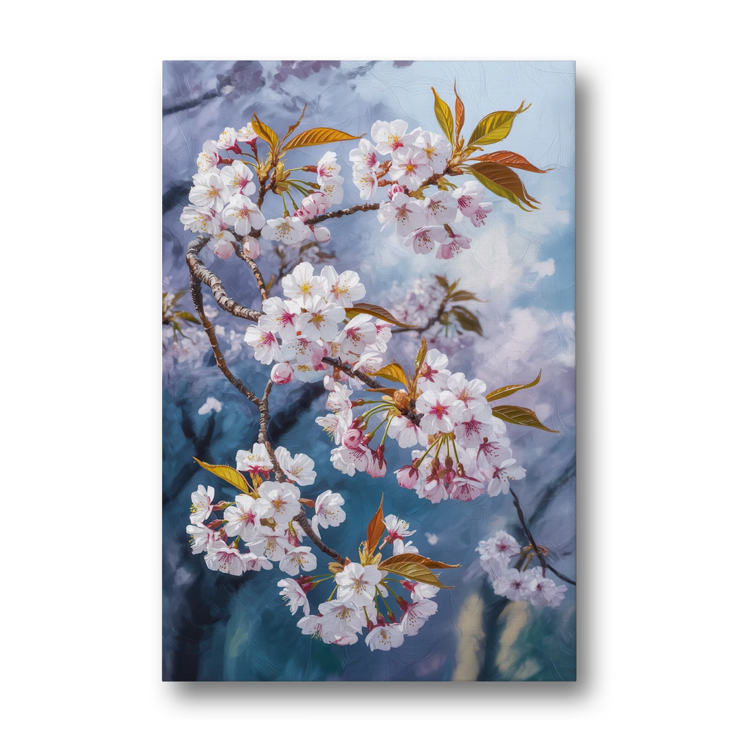 Queen Elizabeth Park Blossoms - Canvas Wall Art - Front
