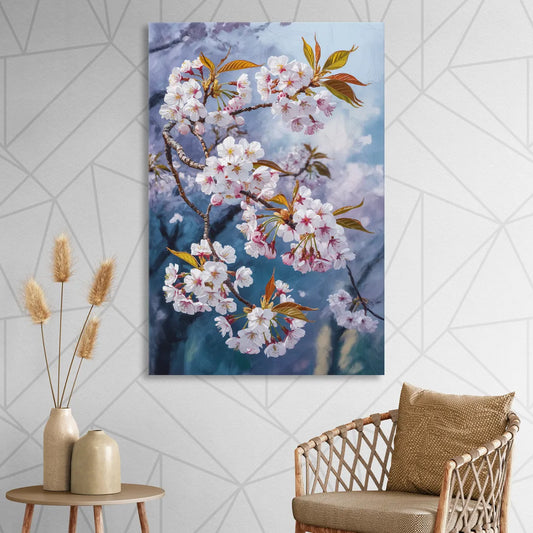 Queen Elizabeth Park Blossoms Living Room - Canvas Wall Art