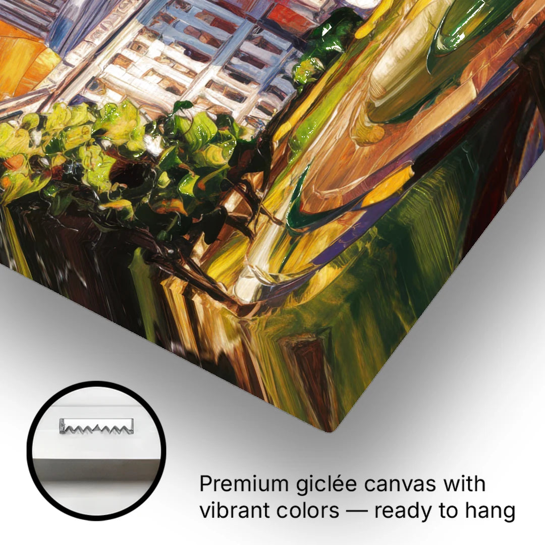 Raleigh Historic Landmarks - Canvas Wall Art - Gallery Wrap Corner