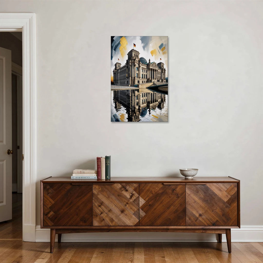 Reichstag Reflections - Canvas Wall Art - Coffee Table - 24x36