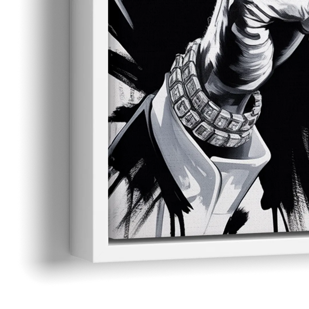 Resilience - Close-Up White Frame Canvas