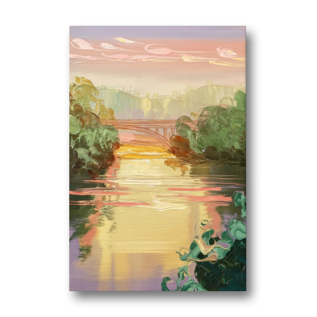 Richmond James River Serenity - Canvas Wall Art - Front