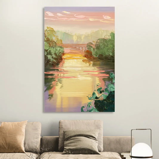 Richmond James River Serenity Living Room - Canvas Wall Art