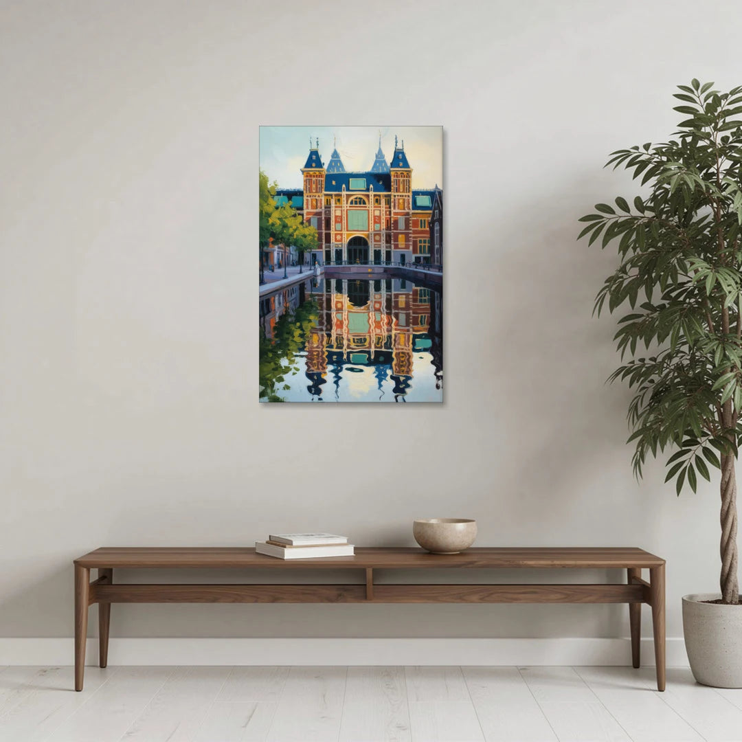 Rijksmuseum Reflections - Canvas Wall Art - Coffee Table - 24x36