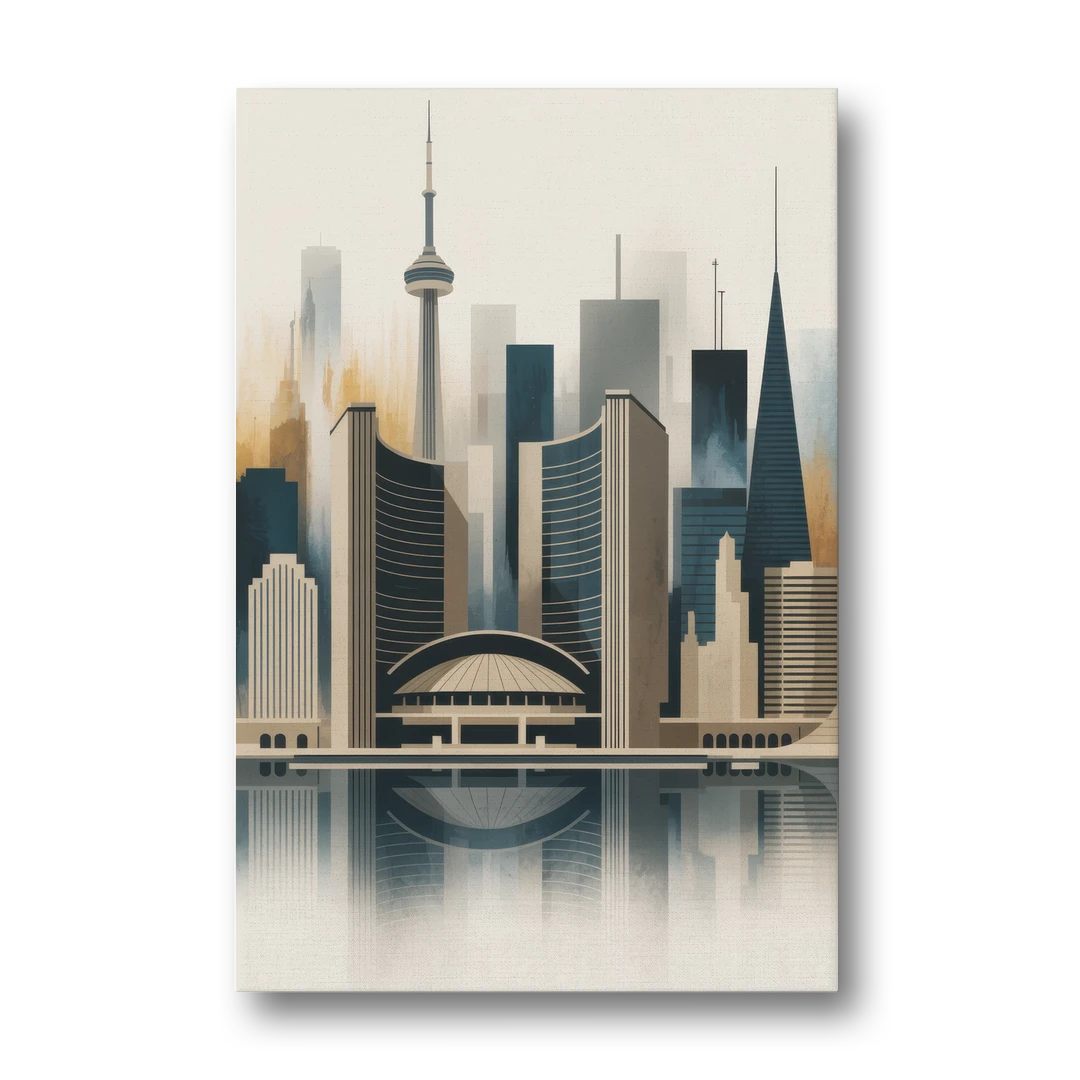 Royal Ontario Museum - Canvas Wall Art - Front