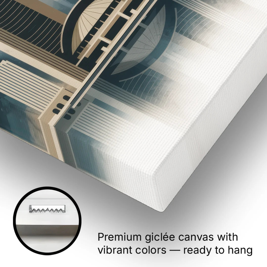 Royal Ontario Museum - Canvas Wall Art - Gallery Wrap Corner