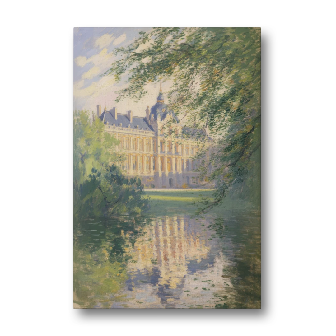 Royal Palace Serenity - Canvas Wall Art - Front