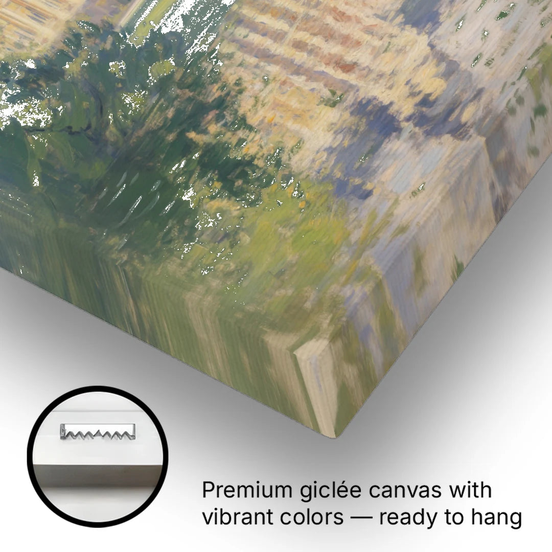 Royal Palace Serenity - Canvas Wall Art - Gallery Wrap Corner
