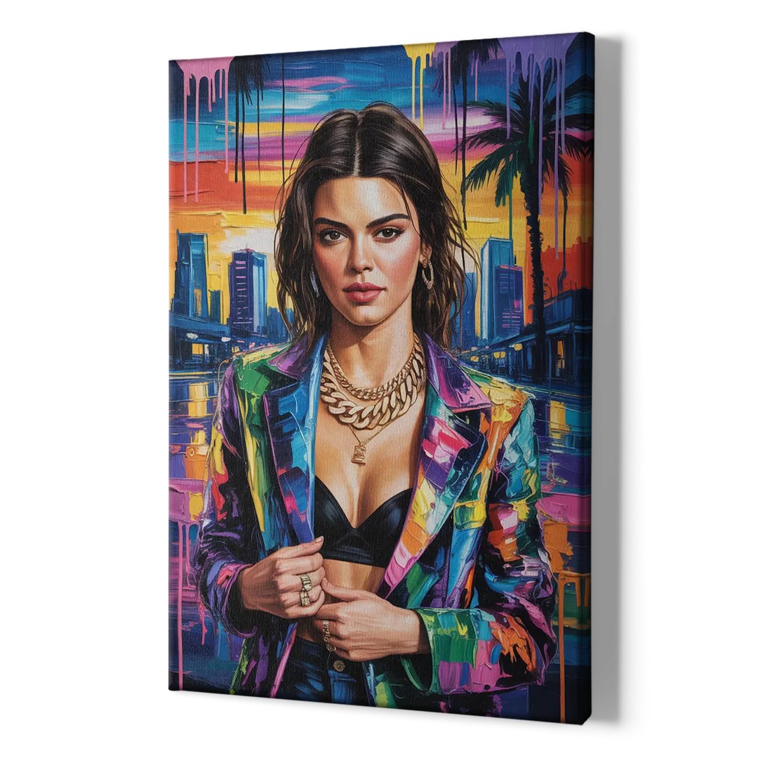 Runway 2.0 - Canvas Print Art Sides
