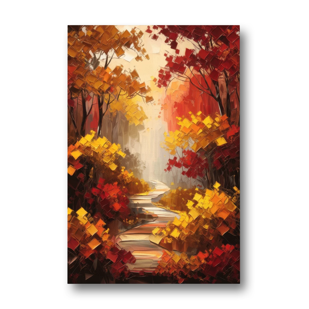 Salem Autumn Forest - Canvas Wall Art - Front