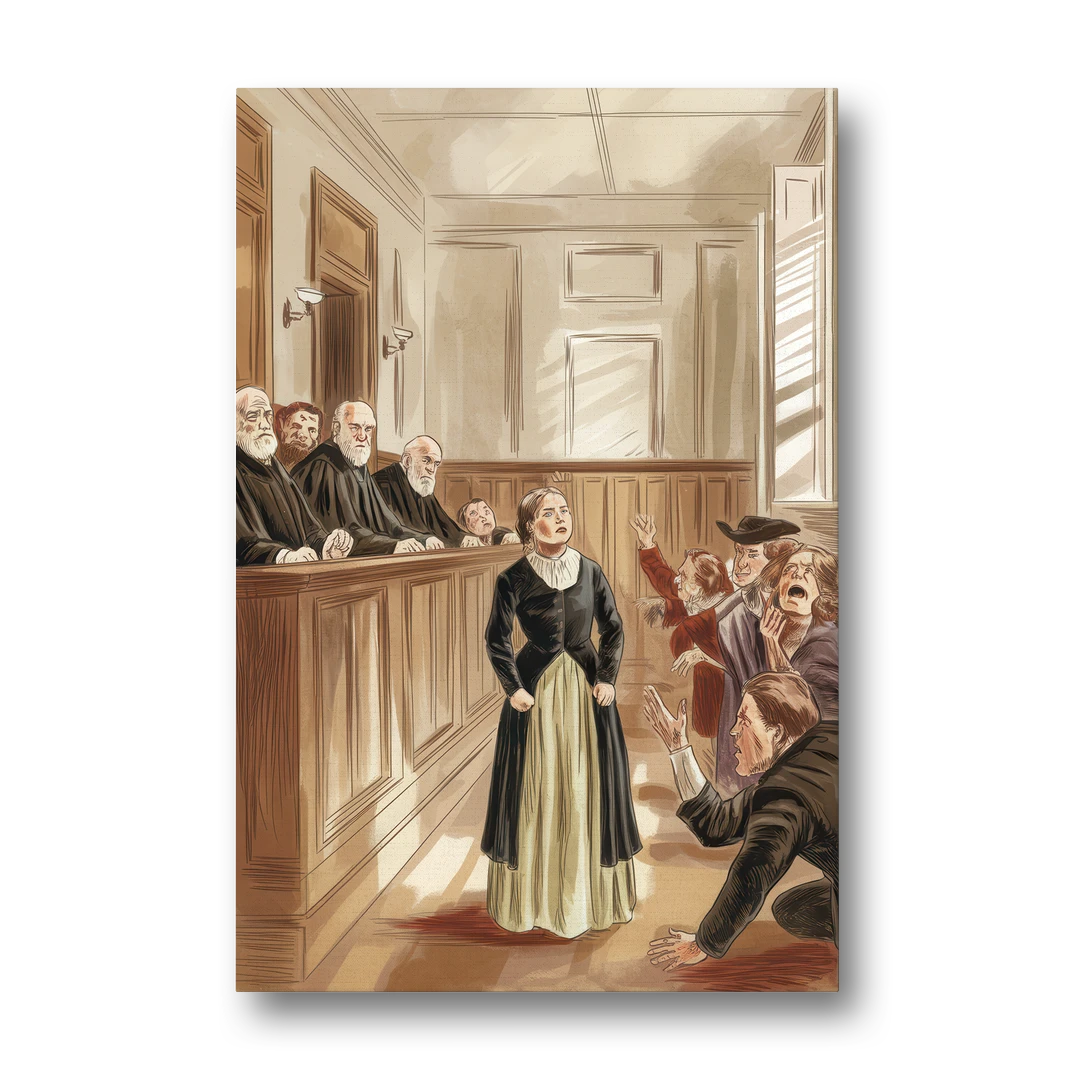 Salem Witch Trials Tribute - Canvas Wall Art - Front