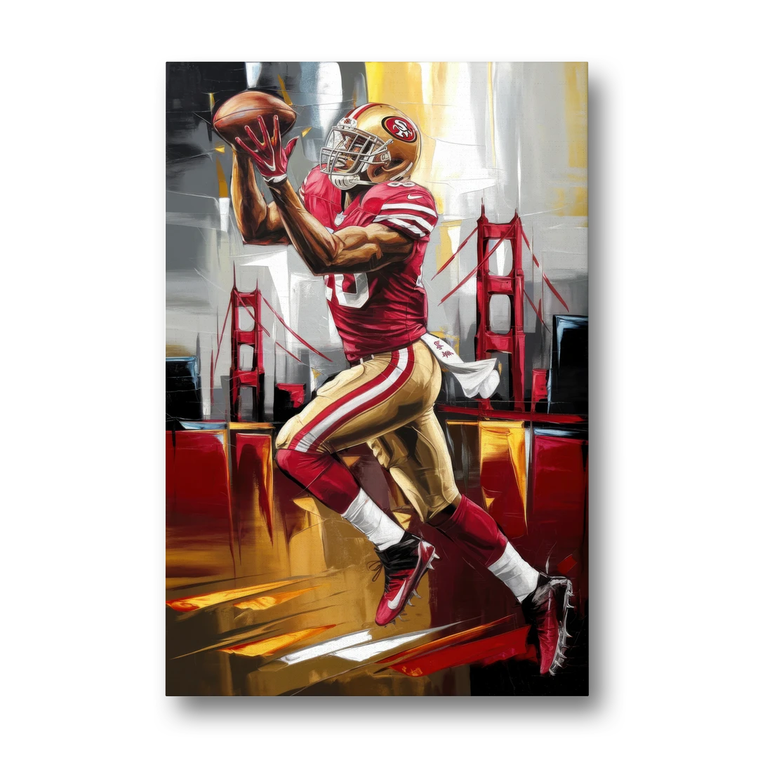San Francisco 49ers Photography NFL - Canvas Wall Art - Front