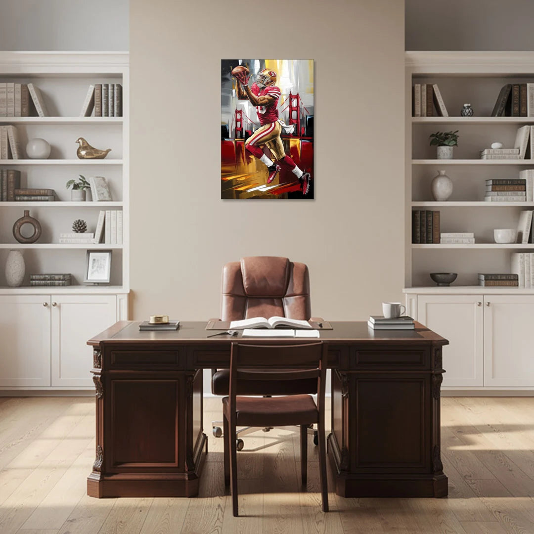 San Francisco 49ers Photography NFL - Canvas Wall Art - Office - 24x36