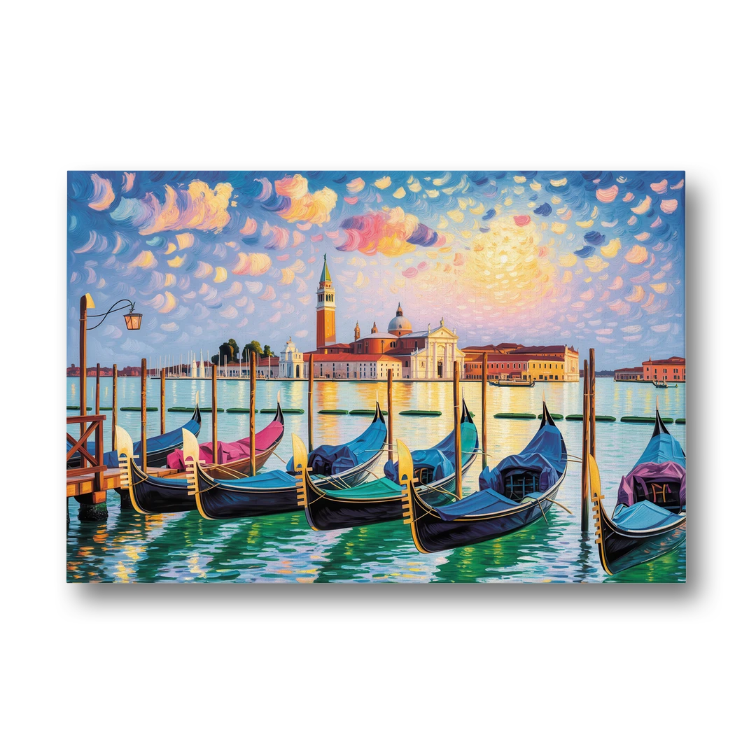 San Giorgio Maggiore View - Canvas Wall Art - Front
