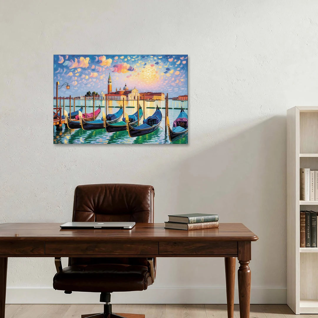 San Giorgio Maggiore View - Canvas Wall Art - Office - 36x24