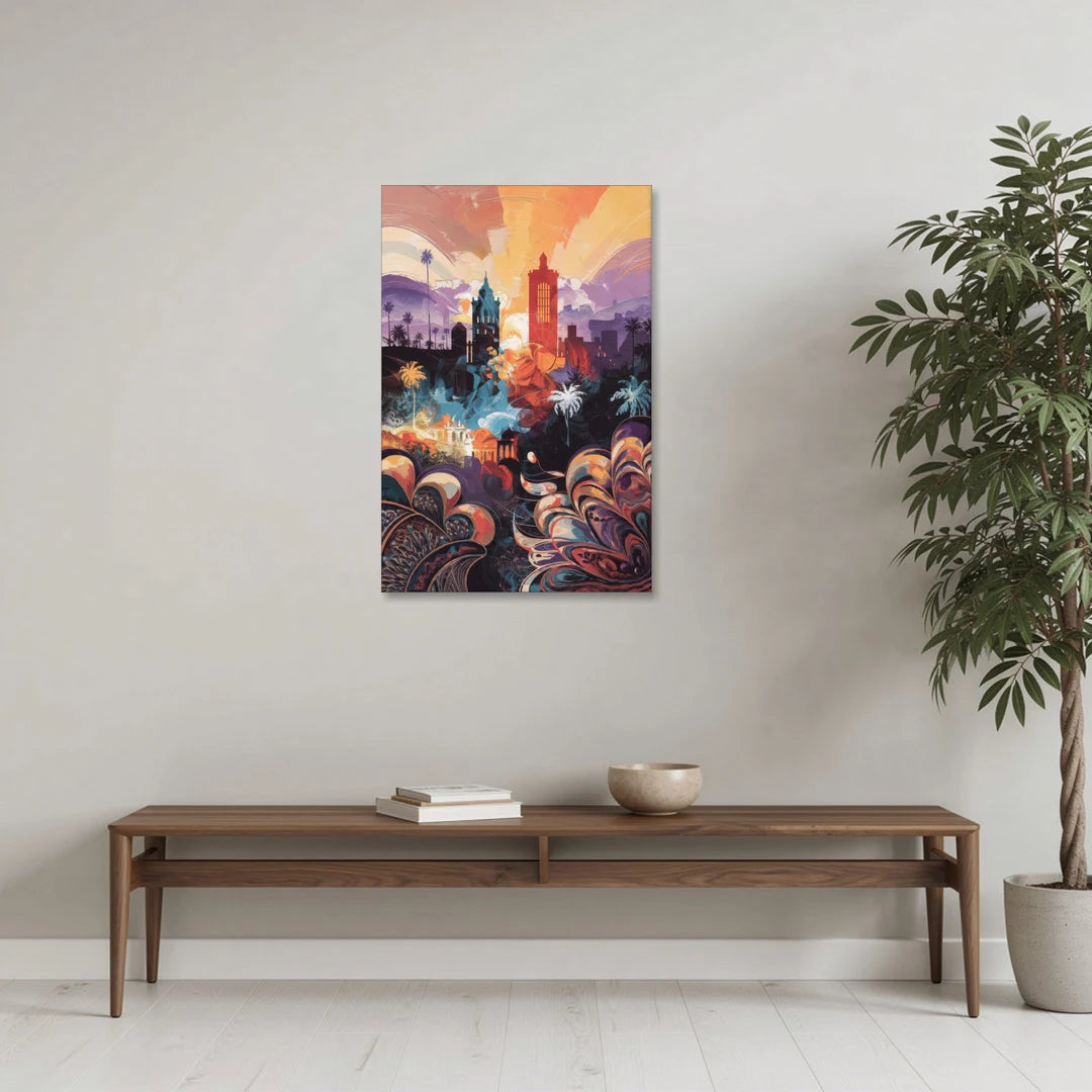 San Jose Cultural Heritage - Canvas Wall Art - Coffee Table - 24x36