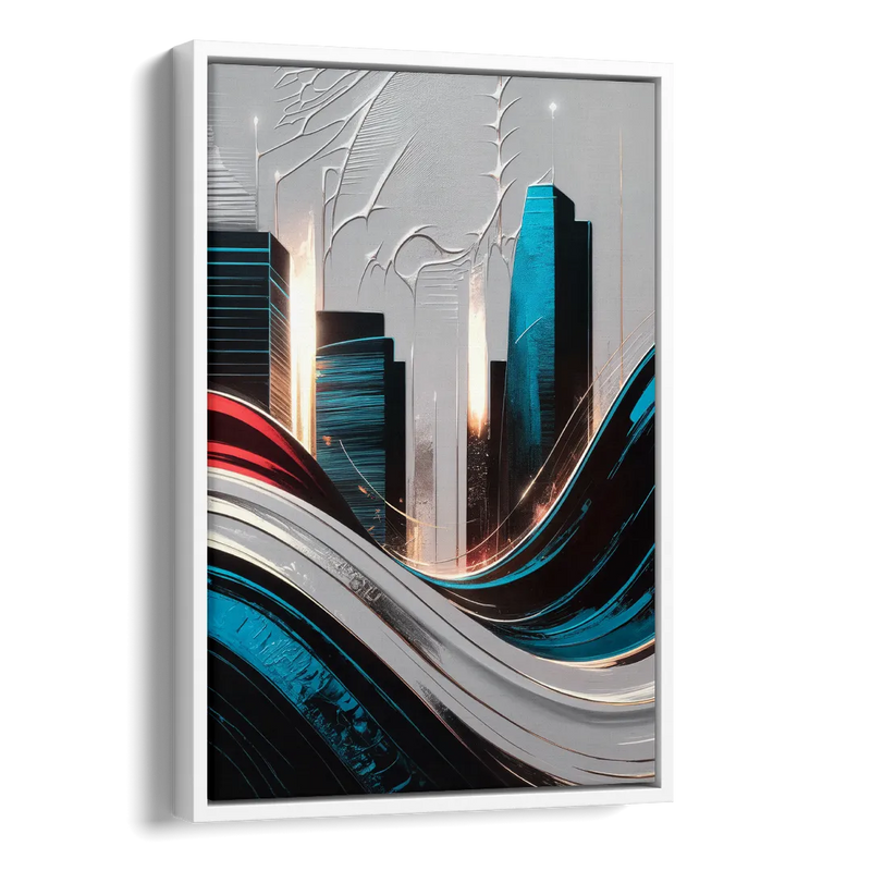 San Jose Earthquakes Spirit Side - White Canvas Wall Art