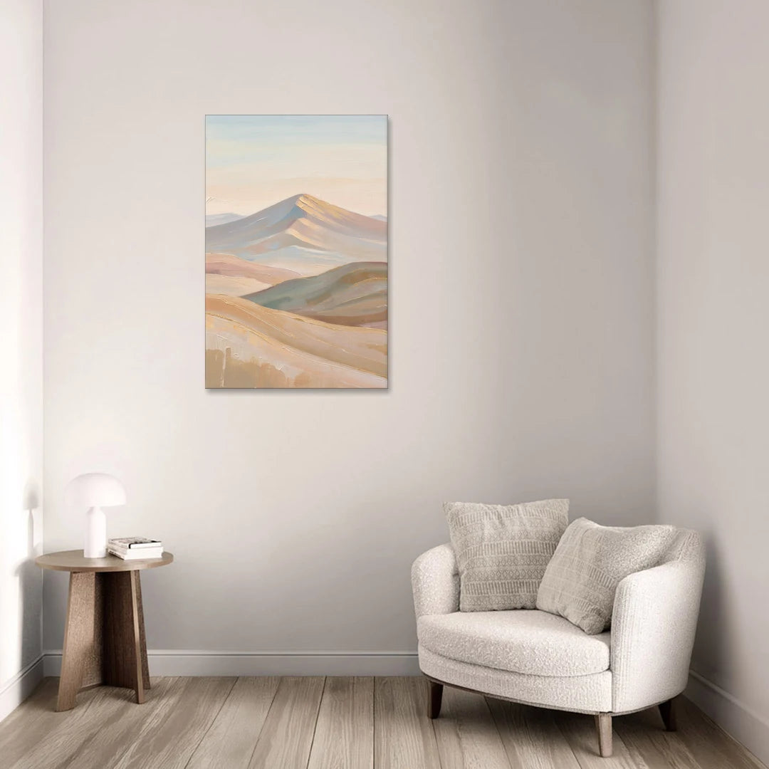 Sand and Sage Highlands - Canvas Wall Art - Sofa - 24x36