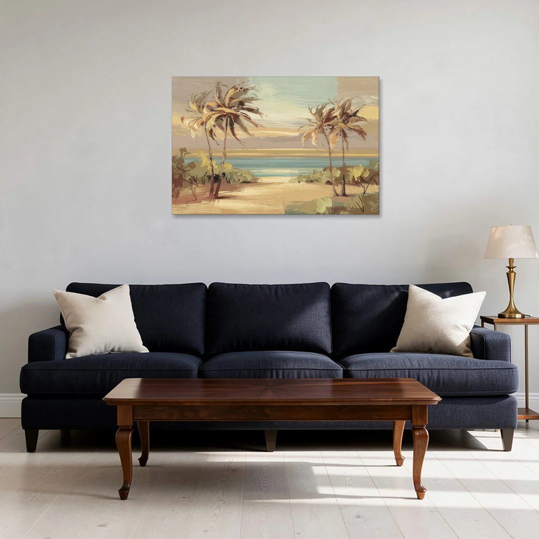 Savannah Coastal Beauty - Canvas Wall Art - Sofa - 36x24