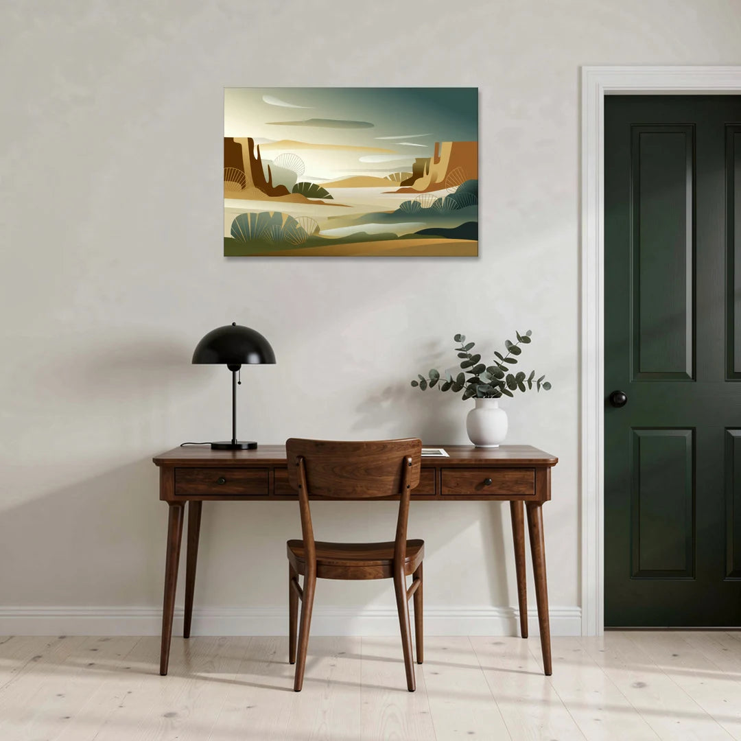 Scottsdale Sonoran Serenity - Canvas Wall Art - Office - 36x24