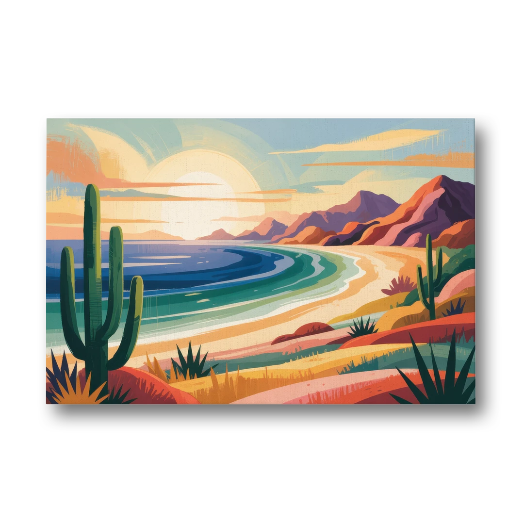 Sea of Cortez Horizon - Canvas Wall Art - Front