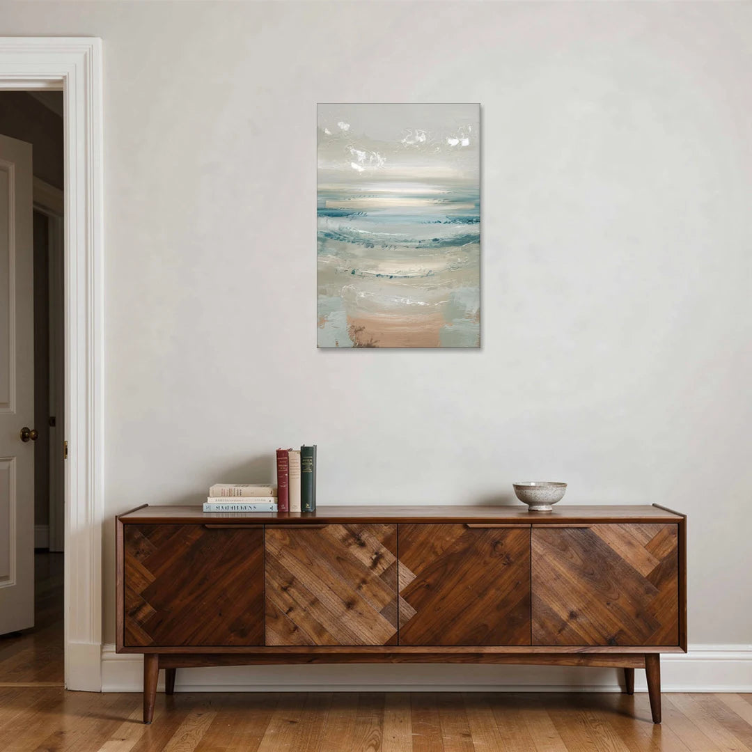 Seaside Blue Horizon - Canvas Wall Art - Coffee Table - 24x36