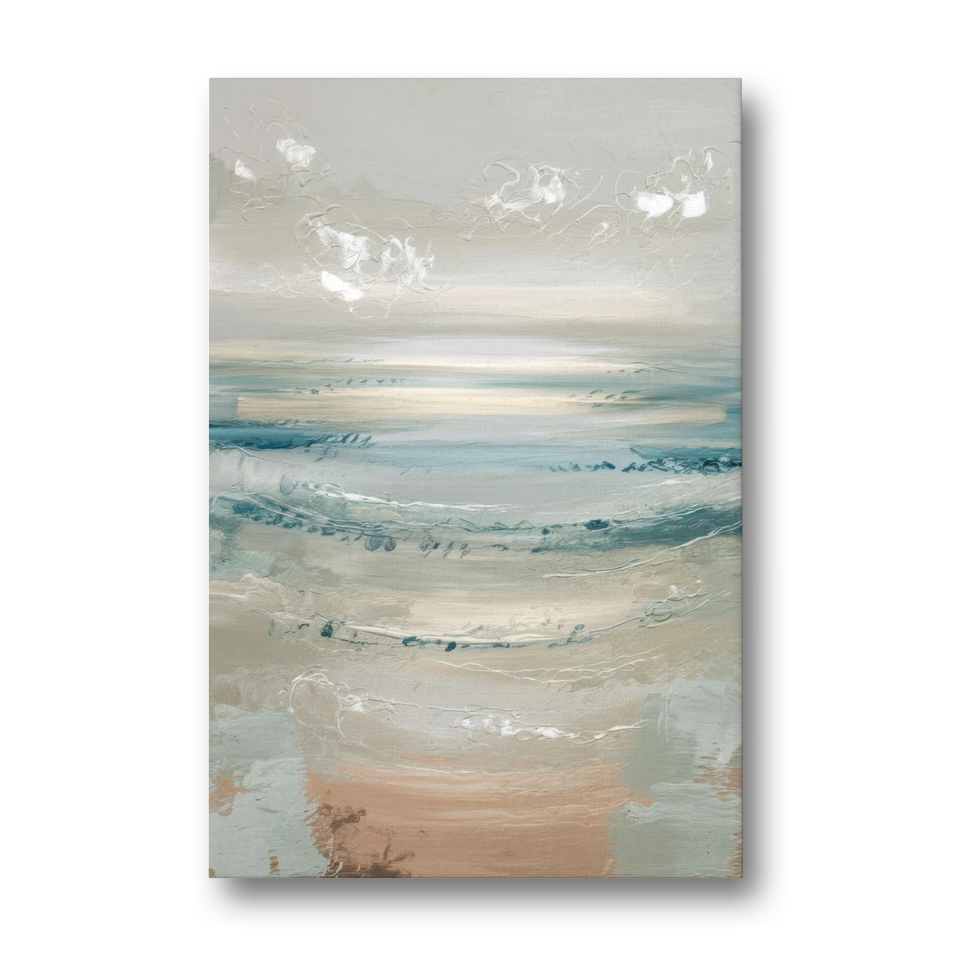Seaside Blue Horizon - Canvas Wall Art - Front