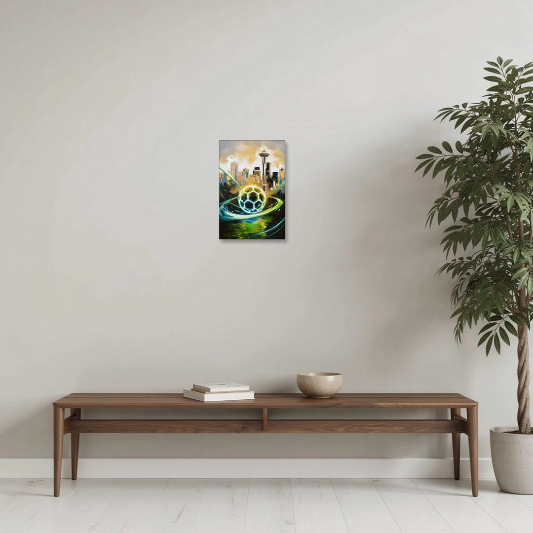 Seattle Sounders FC Spirit - Canvas Wall Art - Coffee Table - 12x18