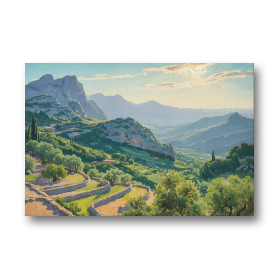 Serra de Tramuntana Vista - Canvas Wall Art - Front