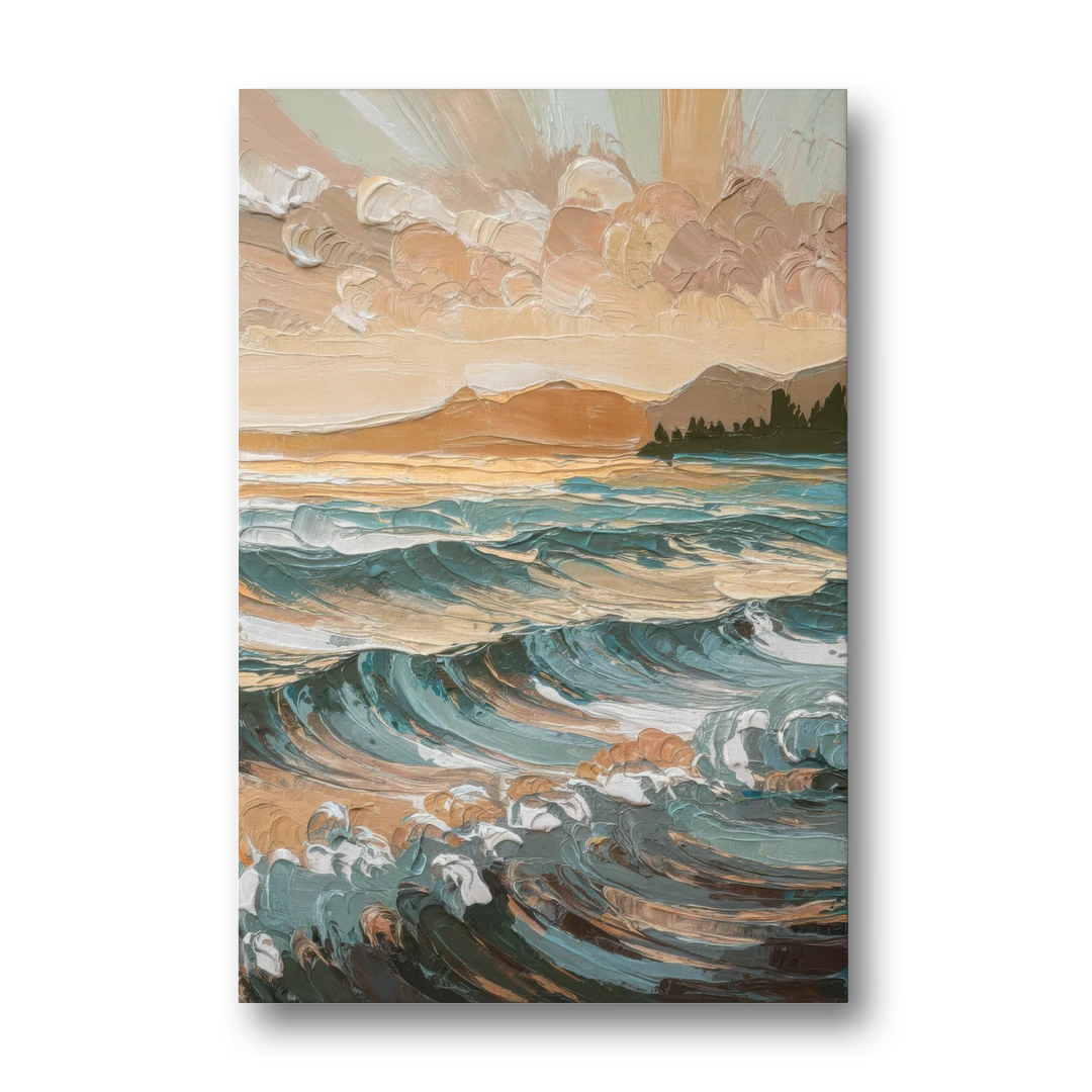 Sitka Coastal Horizon - Canvas Wall Art - Front