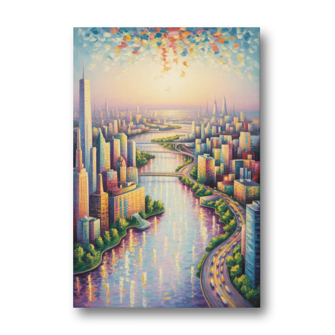 Skylon Tower View - Canvas Wall Art - Front