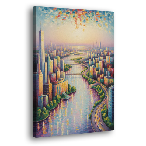 Skylon Tower View - Canvas Wall Art