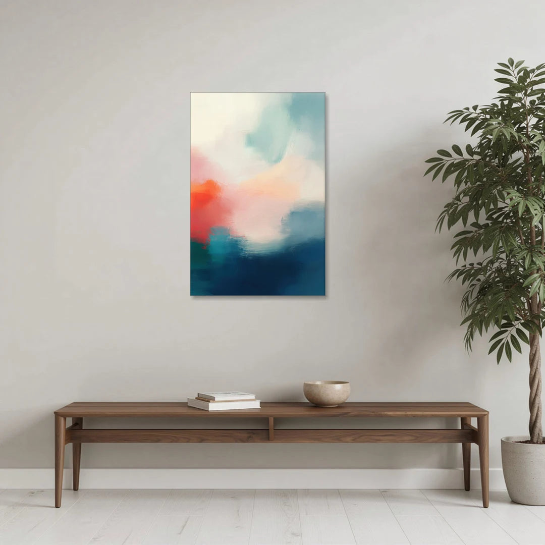 Spectrum Sea - Canvas Wall Art - Coffee Table - 24x36